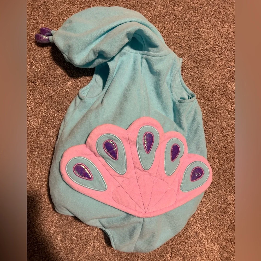 Carter's Infant Peacock costume size 18 month